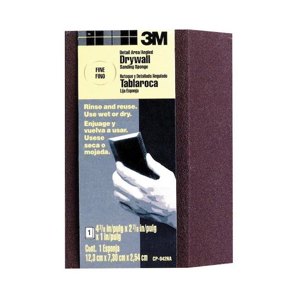 3M Sanding Sponge Drywall Fine CP042NA Zoro